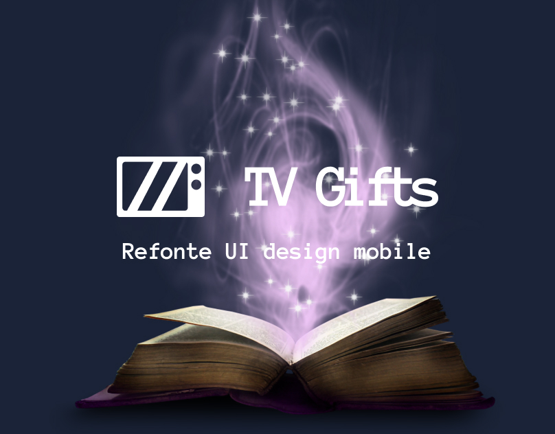 Lien Behance vers le projet "TV Gifts"
